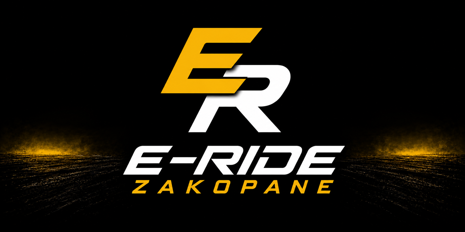 E-RIDE Zakopane — logo, wynajem rowerów i motocykli Sur-Ron